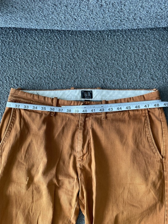 J. Crew Men’s Stretch Chino Pants Tan Caramel - 34x32 - Picture 10 of 10